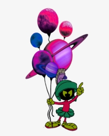 #sticker #marvin #martian #looneytunes #cartoon #trippy - Cartoon, HD Png Download, Transparent PNG