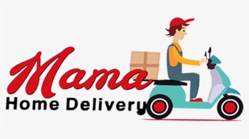 Mama Home Delivery - Cartoon, HD Png Download, Transparent PNG