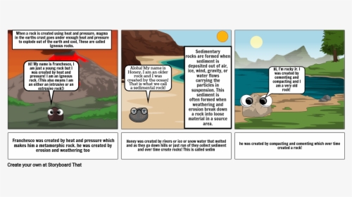 Comic Strip That Demonstrate Mountain Range, HD Png Download, Transparent PNG