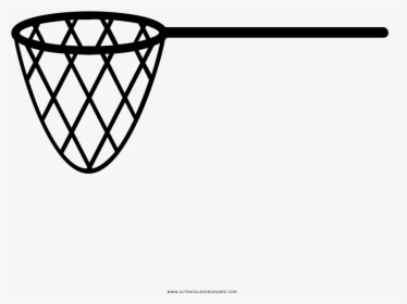 Fishing Net Coloring Page, HD Png Download, Transparent PNG