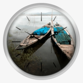 Fishing Net Upon Small Boats Chilika Lake Orissa - Dhow, HD Png Download, Transparent PNG