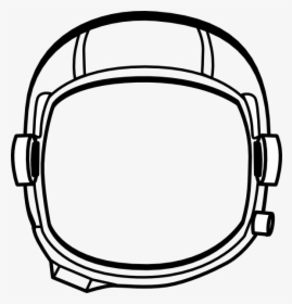 Transparent Helmet Clip Art - Astronaut Helmet Transparent Background, HD Png Download, Transparent PNG