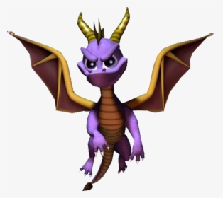 Spyro The Dragon Flying, HD Png Download, Transparent PNG