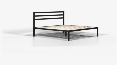 Metal Bed Wooden Foam Bed Steel Bed - Bed Frame, HD Png Download, Transparent PNG