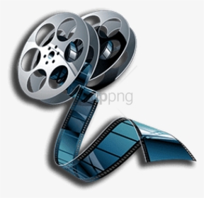 Movie Film Strip - Film Reel Transparent Png, Png Download, Transparent PNG