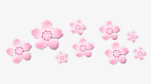 #flower #crown #pink #soft #pinkaesthetic #transparent - Pink Aesthetic Transparent Png, Png Download, Transparent PNG