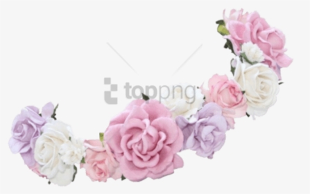 Flower Crown Transparent Overlay Png Image With Transparent - Transparent Flower Crown Png, Png Download, Transparent PNG