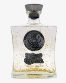 Leyenda De Mexico Blanco Tequila With 24 Gold Flake - Perfume, HD Png Download, Transparent PNG