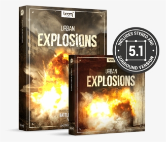 Boom Library Urban Explosions Bundle Wav, HD Png Download, Transparent PNG