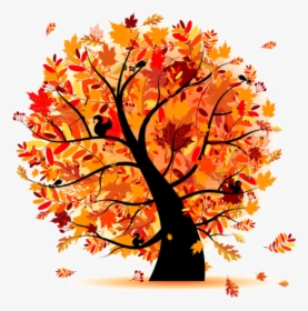 Autumn Tree Clipart, HD Png Download, Transparent PNG