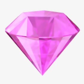 #pink #diamond #emoji #cute - Transparent Background Diamond Emoji, HD Png Download, Transparent PNG