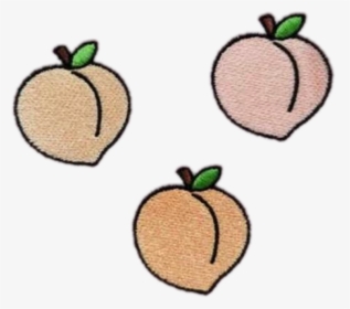 Peach Peachy Peaches Fruit Tumblr Patch Grunge Freetoed - Peach Png, Transparent Png, Transparent PNG