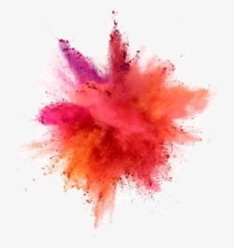 The Explosion Of Color - Paint Powder Explosion Png, Transparent Png, Transparent PNG