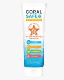 Coral Safe Spf 30 Travel Size Sunscreen Lotion - Sunscreen, HD Png Download, Transparent PNG