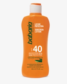 Leche Protectora Spf 40 De Aloe Vera De Babaria - Aveda Hair & Body Cleanser 50ml, HD Png Download, Transparent PNG