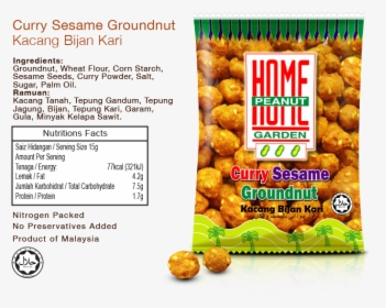 Curry Sesame Groundnut - Halal Logo Malaysia, HD Png Download, Transparent PNG