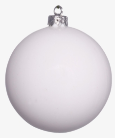 White Christmas Ball Png Photos - Sphere, Transparent Png, Transparent PNG