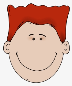 Boy Lips Nose And Eye Clipart Color & Clip Art Images - Red Hair Clip Art, HD Png Download, Transparent PNG