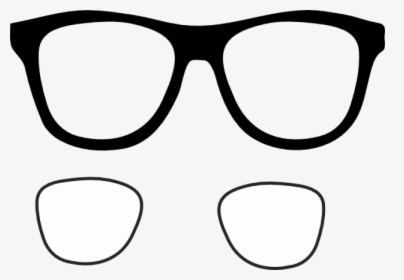Transparent Glasses Clip Art - Eye Glass Clip Art, HD Png Download, Transparent PNG