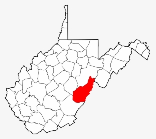 Raleigh County On Map, HD Png Download, Transparent PNG