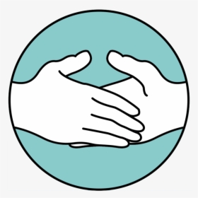 Helping Hands Circle - Helping Hands Cartoon, HD Png Download, Transparent PNG