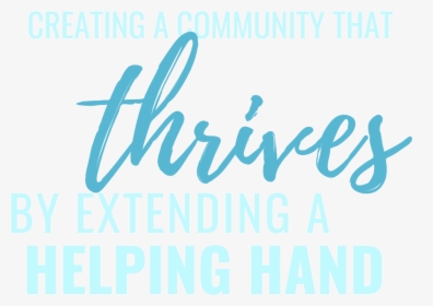 Helping Hands Association - Calligraphy, HD Png Download, Transparent PNG