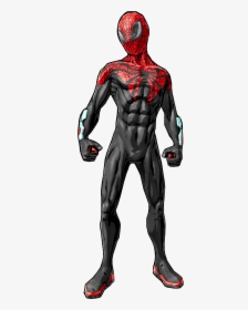 Spider-man Standing Download Transparent Png Image - Spider Man Standing Drawing, Png Download, Transparent PNG