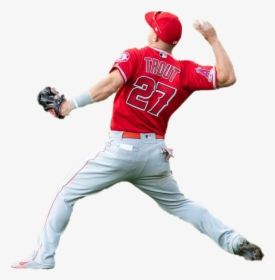 Mike Trout Transparent Image - College Baseball, HD Png Download, Transparent PNG
