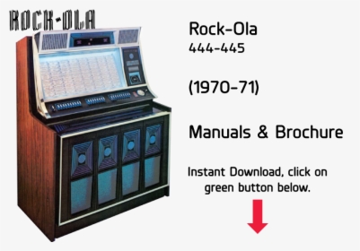 1973 Rock Ola Jukebox, HD Png Download, Transparent PNG
