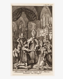 Alexander Farnese Trout Met Maria Princesse Van Portugal - Painting, HD Png Download, Transparent PNG