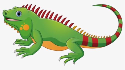 Lizard Chameleons Green Iguana Reptile - Iguana Clipart Png, Transparent Png, Transparent PNG