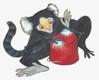 Monkey - Black Cat, HD Png Download, Transparent PNG