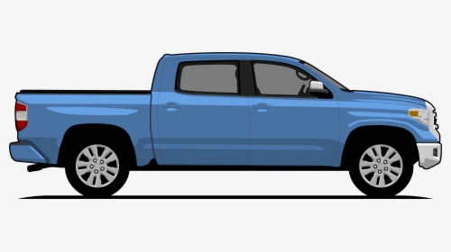 Toyota Tundra 2007 Crewmax 2014 Cavalryblue - Pickup Truck, HD Png Download, Transparent PNG