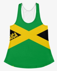 Jamaica Ladies Racerback Tank - Vest, HD Png Download, Transparent PNG