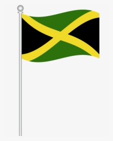 Black Pearl - Jamaican Flag - Jamaica Flag Png, Transparent Png, Transparent PNG