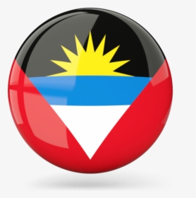 Antigua And Barbuda Flag Icon, HD Png Download, Transparent PNG