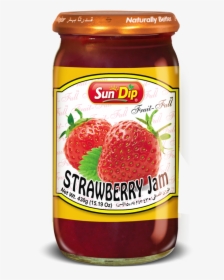 Sundip Strawberry Jam - Sun Dip Fruit Full Strawberry Jam, HD Png Download, Transparent PNG