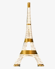 Soluciones Photoshop Dise 209 O De La Torre Eiffel - Drawing Gold Eiffel Tower Png, Transparent Png, Transparent PNG