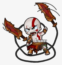 Collection Of Free War Drawing Kratos Download On Ubisafe - God Of War Kratos Chibi, HD Png Download, Transparent PNG