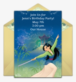 Mulan Online Invitation - Mythical Creature, HD Png Download, Transparent PNG