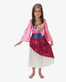 Child Disney Shimmer Mulan Costume - Mulan Costume Kids, HD Png Download, Transparent PNG
