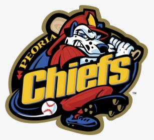 Peoria Chiefs Logo - Peoria Chiefs Baseball Logo, HD Png Download, Transparent PNG