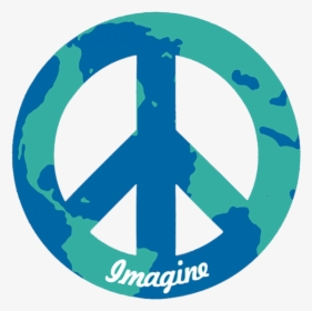 Imagine World Peace 2 Inch Magnet - Logo Of World Peace, HD Png Download, Transparent PNG