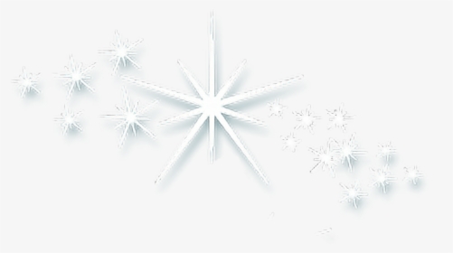 #white #star #sparkle #glitter #shine #spark #decor - Symmetry, HD Png Download, Transparent PNG