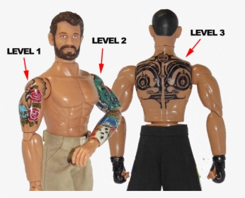 Add A Tattoo To Your Custom Action Figures, HD Png Download, Transparent PNG