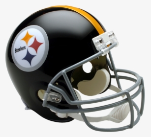 Pittsburgh Steelers Vsr4 Replica Throwback Helmet - Steelers Football Helmet Png, Transparent Png, Transparent PNG
