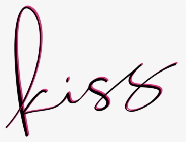 Transparent Hershey Kisses Clip Art - Calligraphy, HD Png Download, Transparent PNG