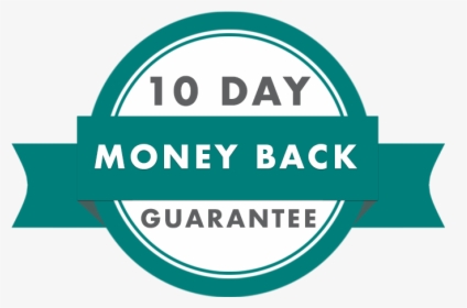 10 Days Money Back Guarantee Png, Transparent Png, Transparent PNG