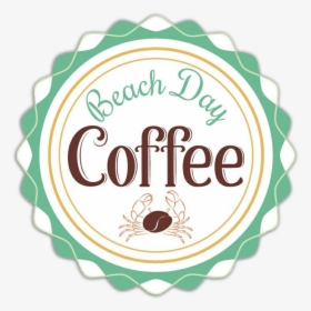 Beach Day Coffee Logo - Coffee Logo Png Hd, Transparent Png, Transparent PNG