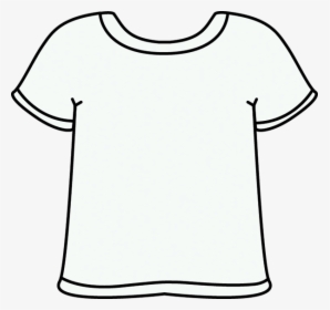 Blank Clothing Cliparts - White Tshirt Clip Art, HD Png Download, Transparent PNG